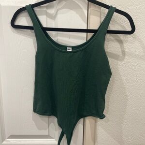 Bp forest green bodysuit
